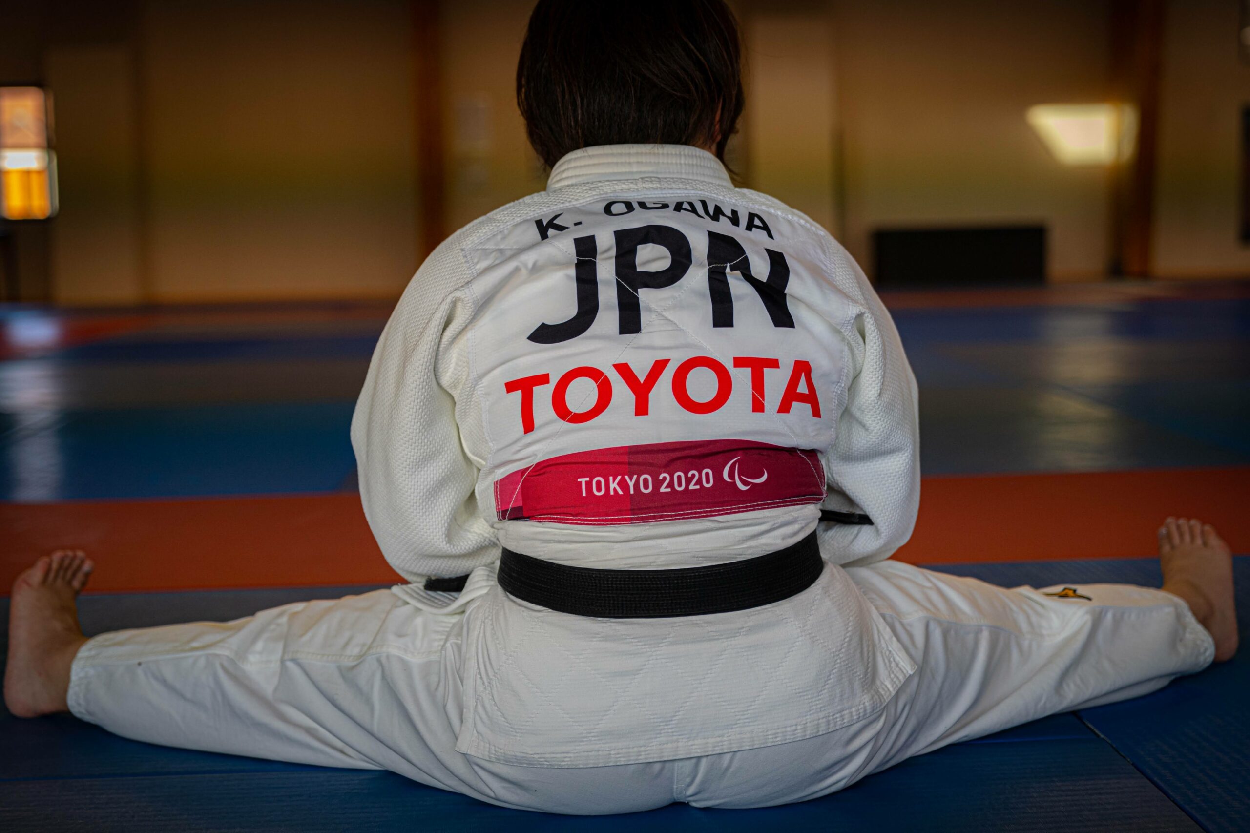 Entrainement avec l'équipe paralympique JP